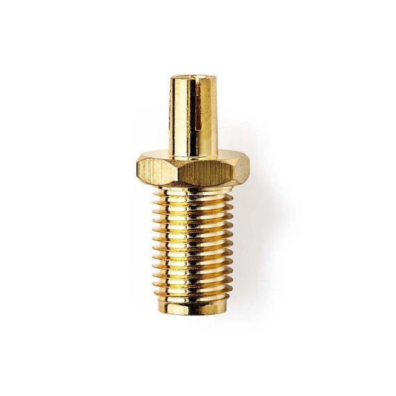 Adattatore SMA - TS9 SMA femmina-TS9 2 pezzi Placcata in oro Adattatore SMA - TS9 SMA femmina-TS9 2 pezzi Placcata in oro
